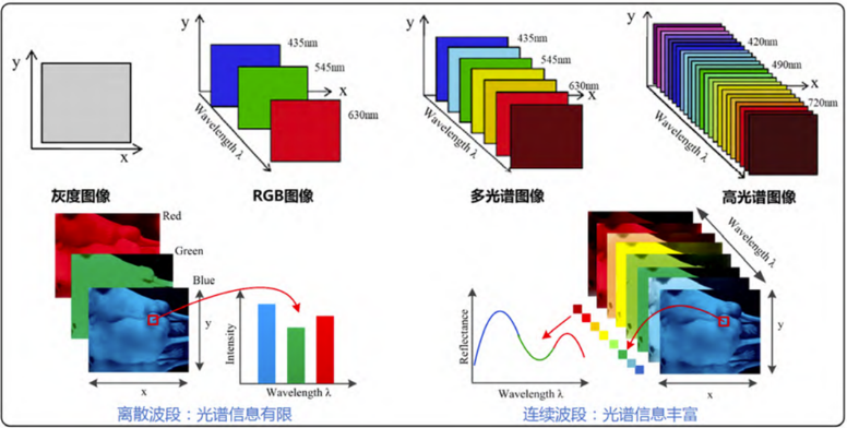 高光谱成像结果3D可视化